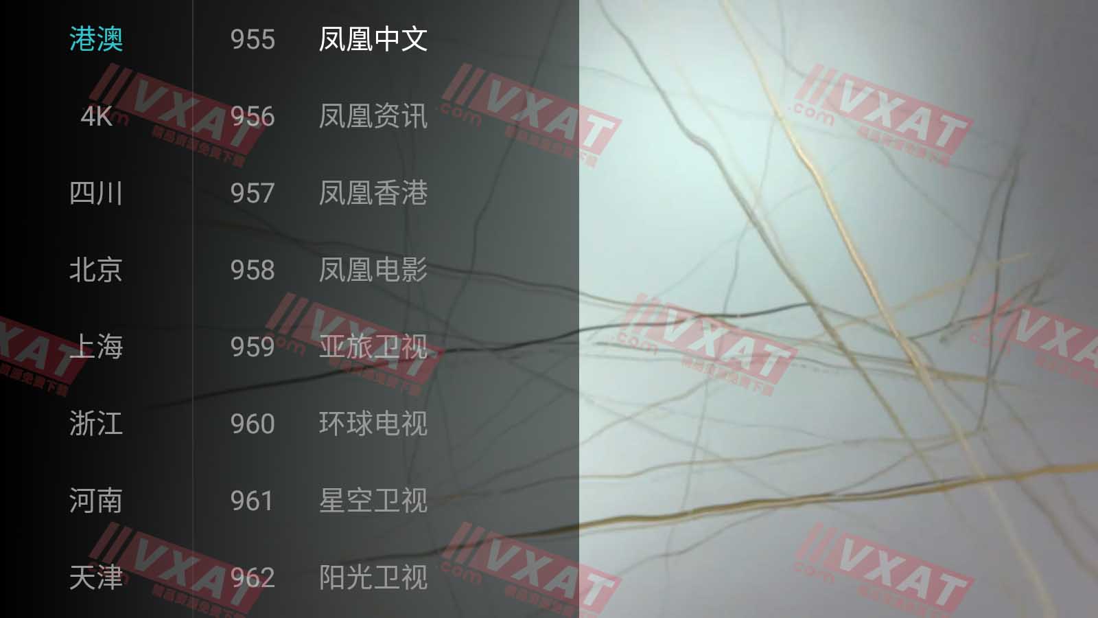 自由直播TV_v8.9.1 地方/4K/港台频道