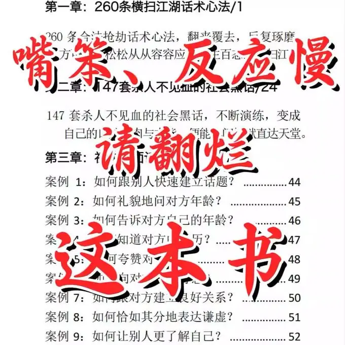 《说话的艺术》：80年代实用口才经典电子书