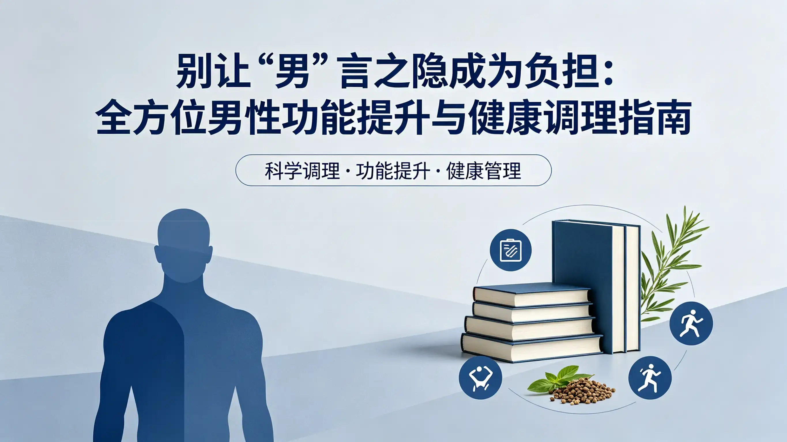 别让“男”言之隐成为负担：全方位男性功能提升与健康调理指南